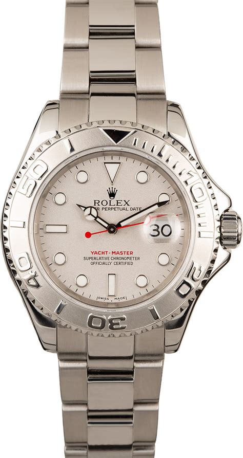 pre-owned rolex men's yachtmaster 16622